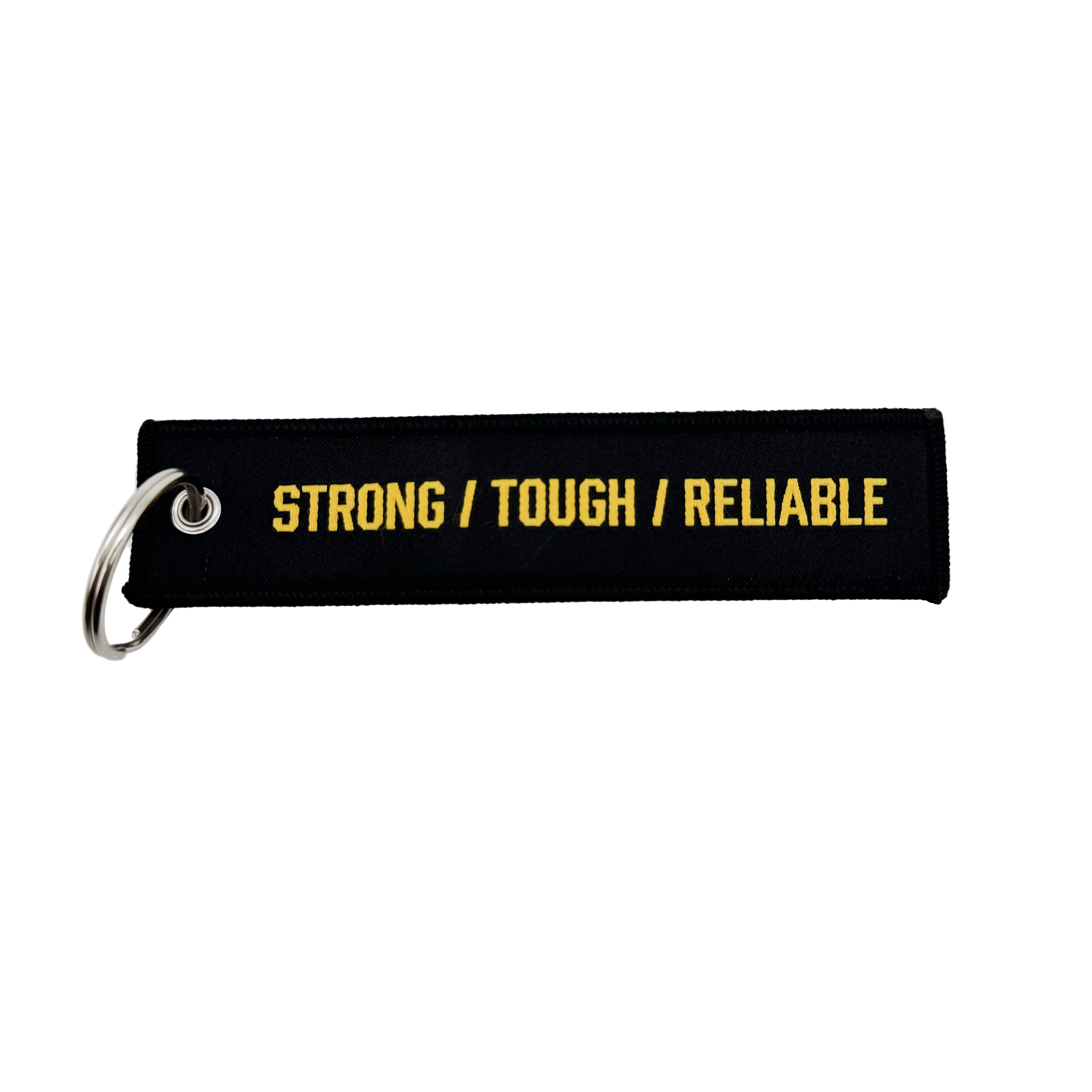 Factory wholesale keychain Custom Logo Embroidery Woven Keyring Home Decoration Accessories Bike & Car Key Tag