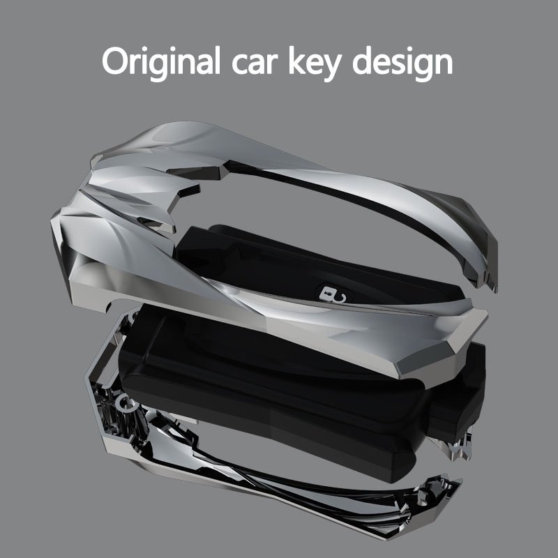 Custom remote zinc alloy car smart key case cover for Hongda car key case shell key accessories