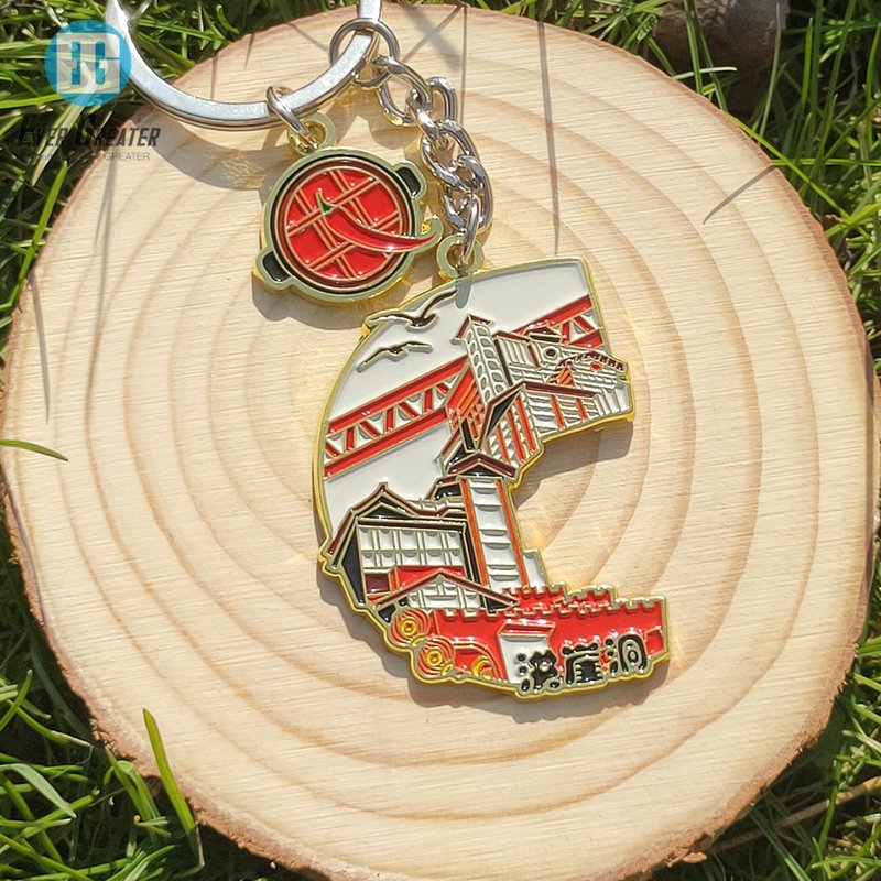Key chain gift custom car accessories metal keychain