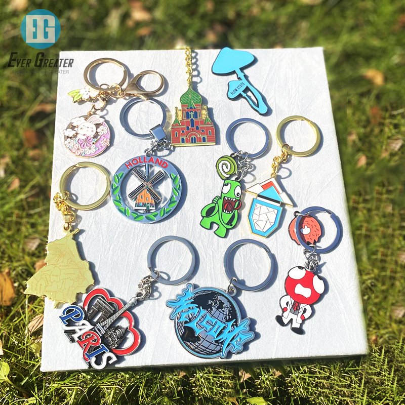 Key chain gift custom car accessories metal keychain
