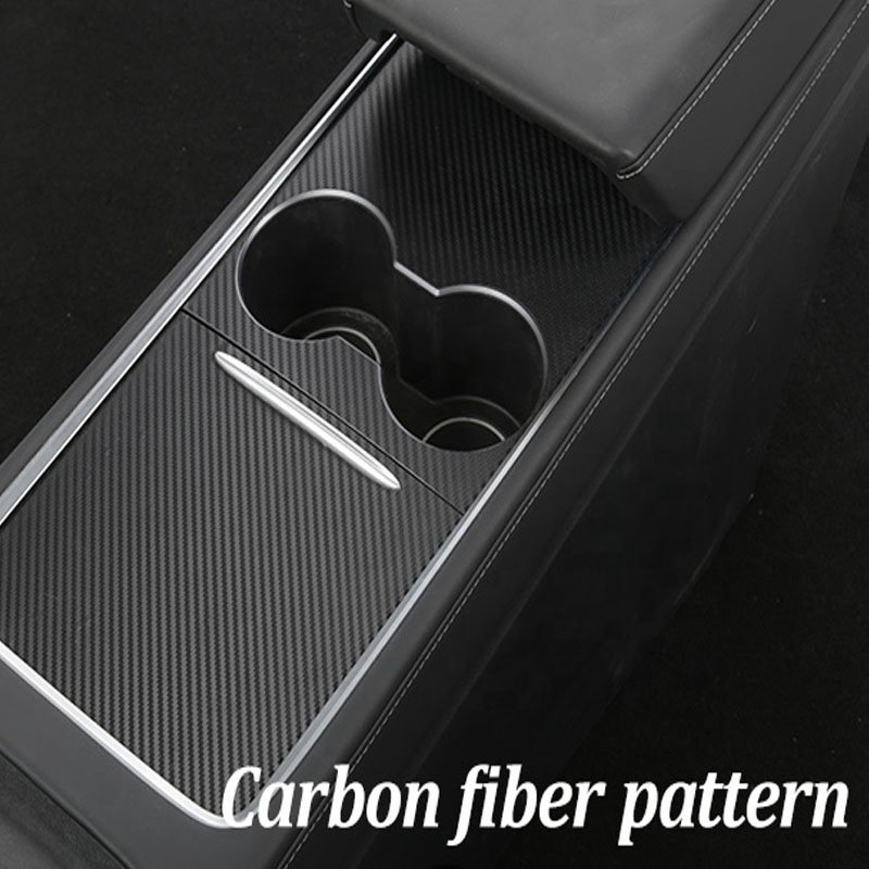 2021 Factory Center Console Trim Protective Sticker For Tesla Model 3/Y Car Accessories Trims Protective Cover