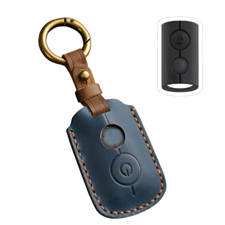 Motorcycle Key Holder Protector Keychains Handmade Horse Leather Motor Key Fob Case for YAMAHA Aerox 155