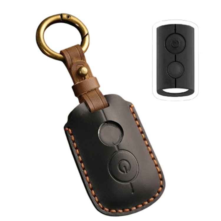 Motorcycle Key Holder Protector Keychains Handmade Horse Leather Motor Key Fob Case for YAMAHA Aerox 155