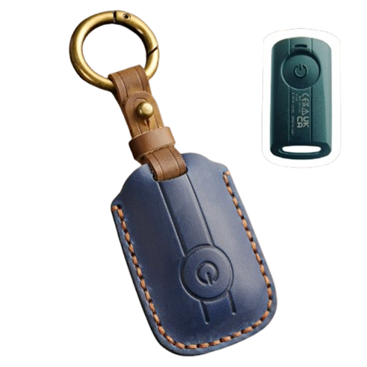 Motorcycle Key Holder Protector Keychains Handmade Horse Leather Motor Key Fob Case for YAMAHA Aerox 155