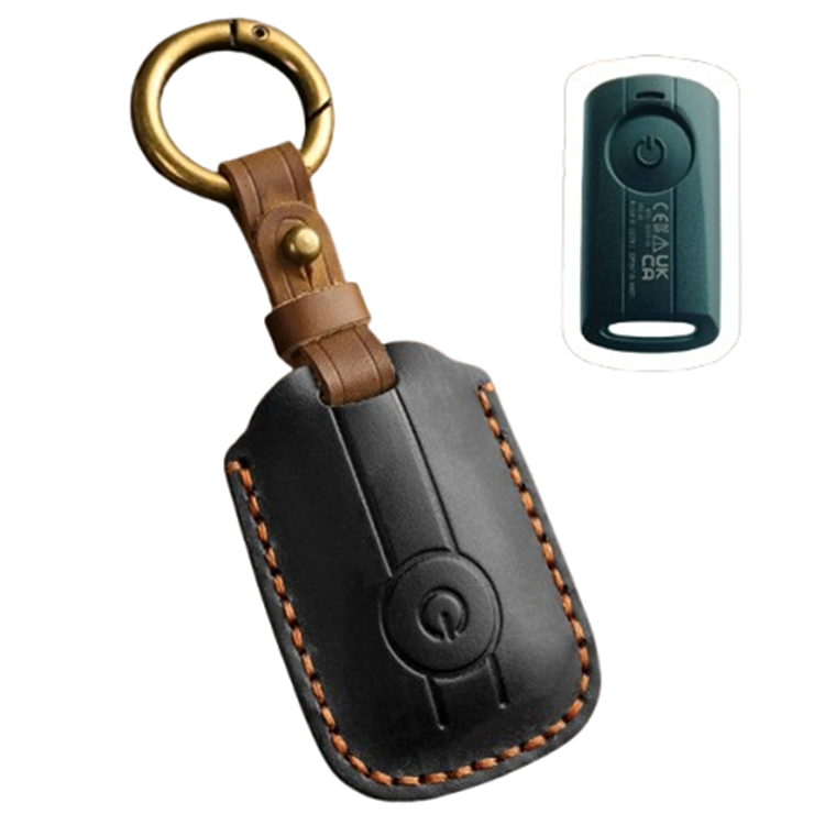 Motorcycle Key Holder Protector Keychains Handmade Horse Leather Motor Key Fob Case for YAMAHA Aerox 155