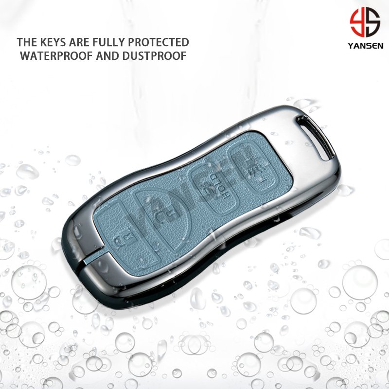 Alloy Leather Car Remote Key Case For Nissan Altima Armada Maxima Quest Sentra for Infiniti EX35 FX35 G35 I35 Q45
