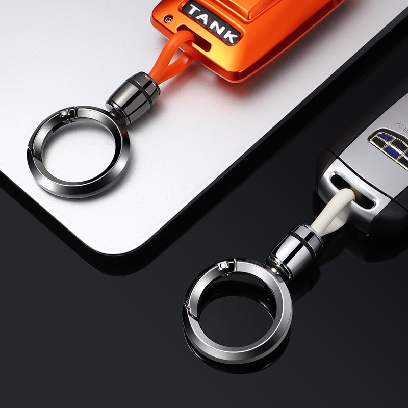 Wholesale Creative key chain good quality metal men's key chain waist hanging Keyring Car Keychains