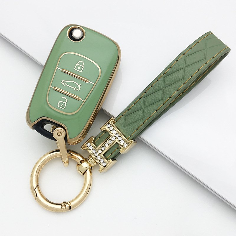 Fashion 3 Buttons Smart Entry Car Key Case Fob Remote Folding Key Shell Case For Hyundai I20 I30 IX35 I35