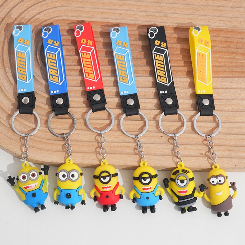 Transformers car man 3d keychain shoes silicone plastic rubber pvc keychain bag accessories key holder key ring Gift