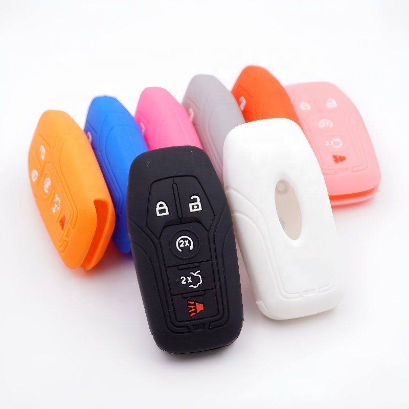For Ford For Protective Universal With Logo Mold Silicone Car Key Cover