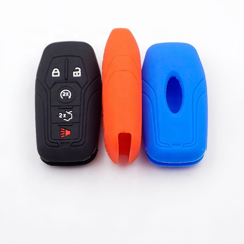 For Ford For Protective Universal With Logo Mold Silicone Car Key Cover