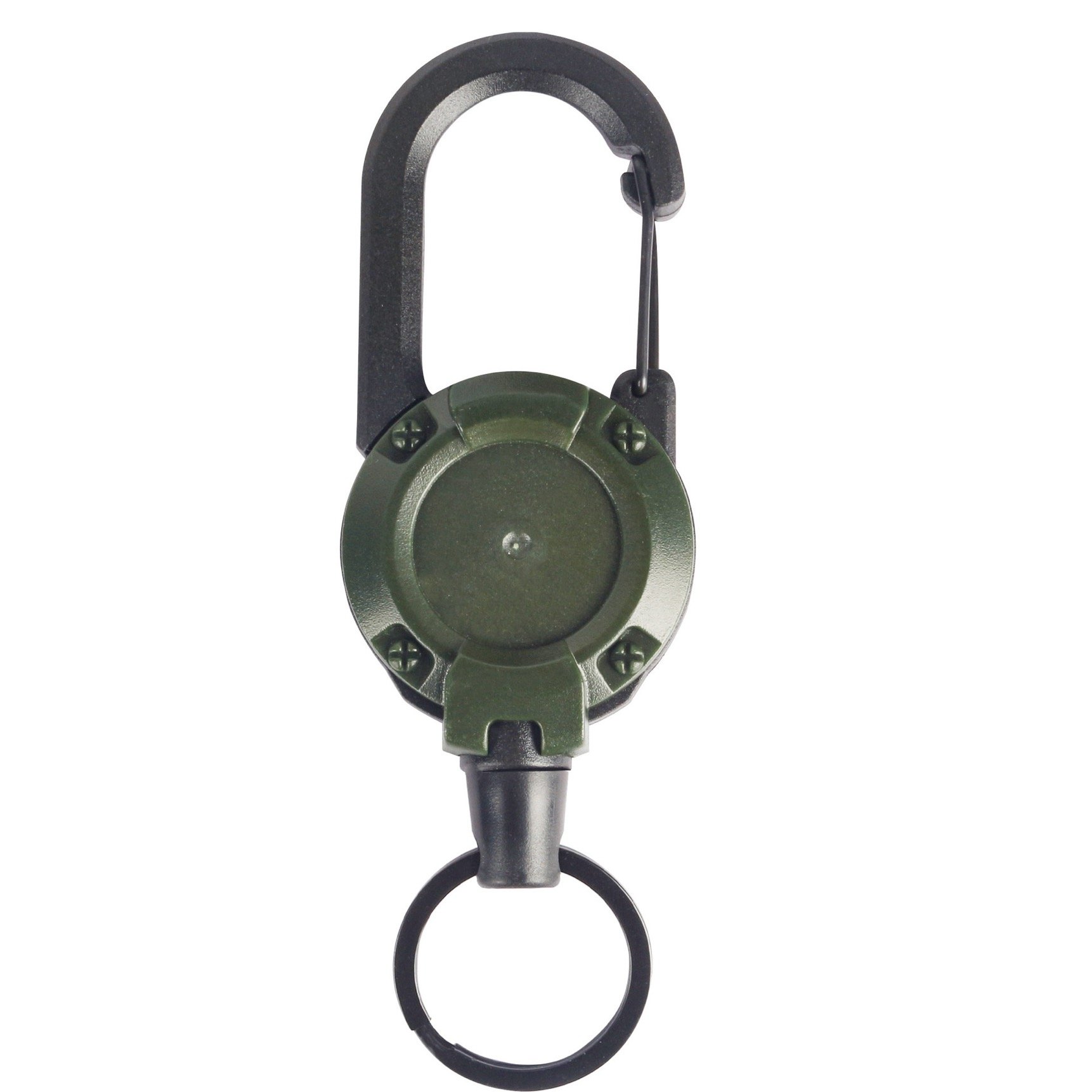 Backpack wire rope Luya retractable buckle outdoor fishing accessories anti-lost hand rope easy-pull buckle backpack key buckle