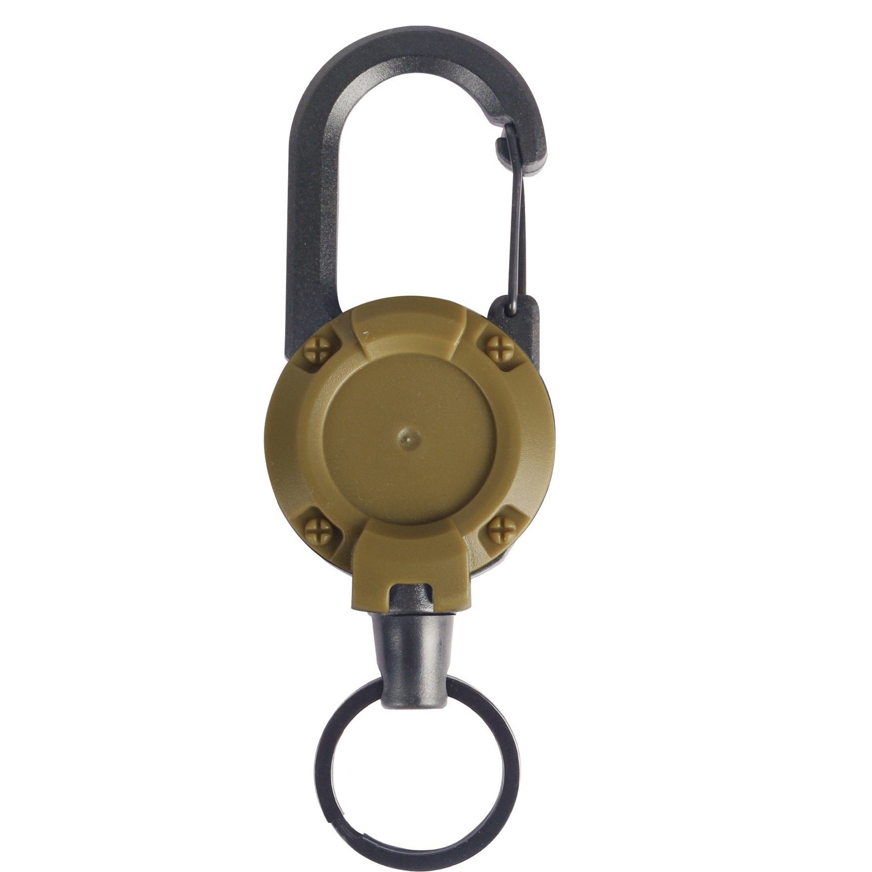 Backpack wire rope Luya retractable buckle outdoor fishing accessories anti-lost hand rope easy-pull buckle backpack key buckle