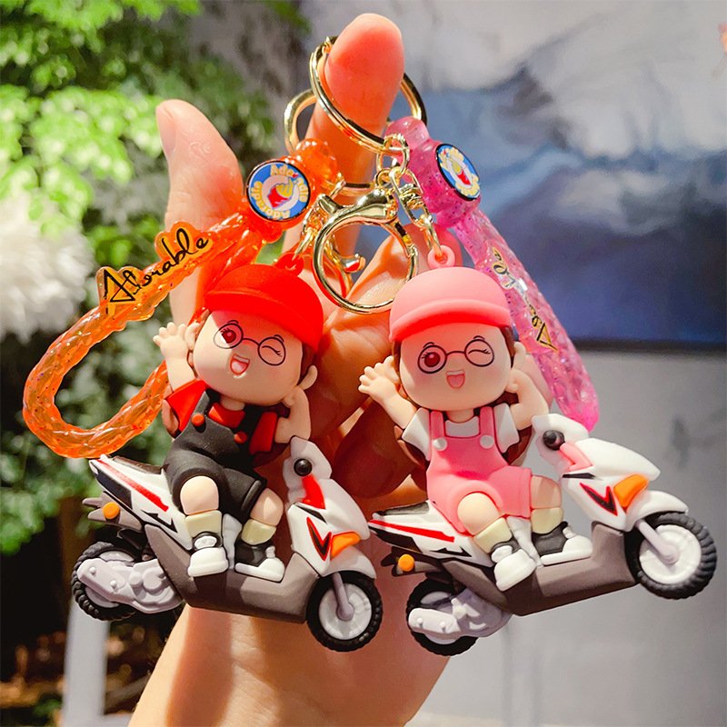 High Quality Football Superstar Messi Keychain Pendant Soft Pvc Keychain car Chain accessories Backpack Pendant Decoration