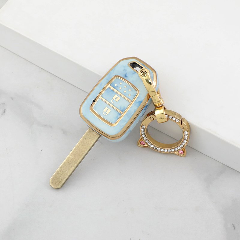 for Honda Fashion car key skins,Soft TPU Protection Key Shell Skin, fit Accord Civic CR-V LX Remote Key Vehicle Accessories