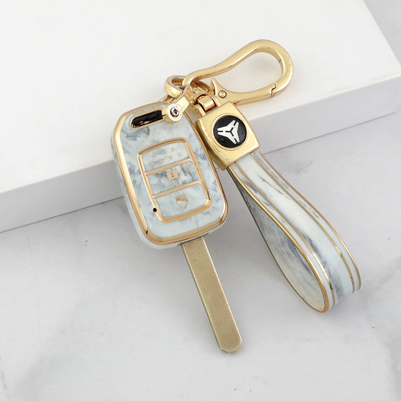 for Honda Fashion car key skins,Soft TPU Protection Key Shell Skin, fit Accord Civic CR-V LX Remote Key Vehicle Accessories