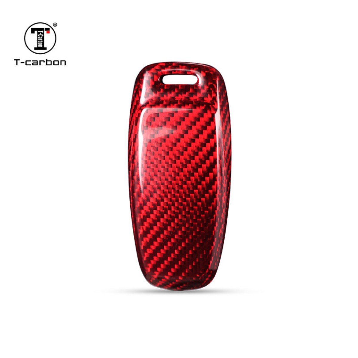 Car Key Case Cover For Audi A6 A7 A8 Carbon Fiber Car Key Case Car Interior Accessories T-carbon Key Cover Factory Sales