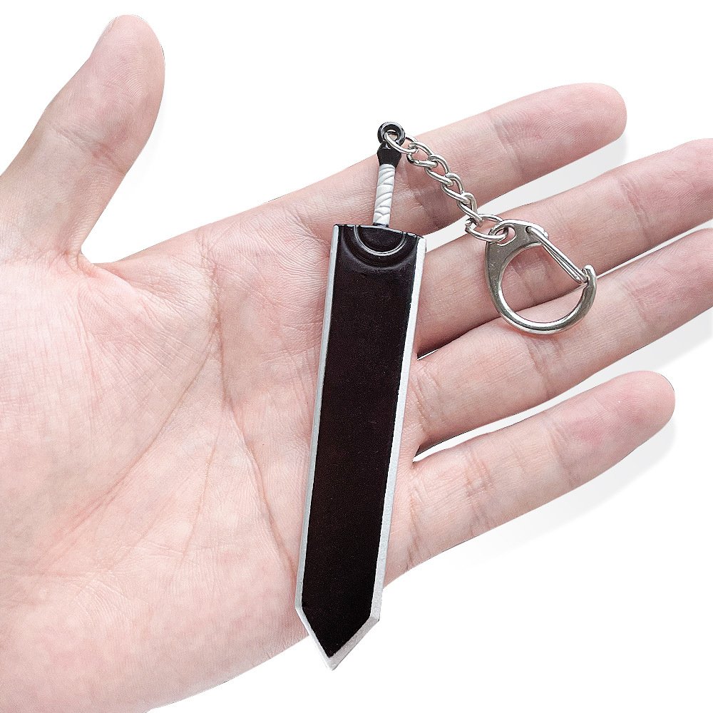 New Berserk Guts Sword Keychain Men Key Chain Keyring Metal Keychains for Car Anime Accessories Key Ring Pendant llaveros Styles