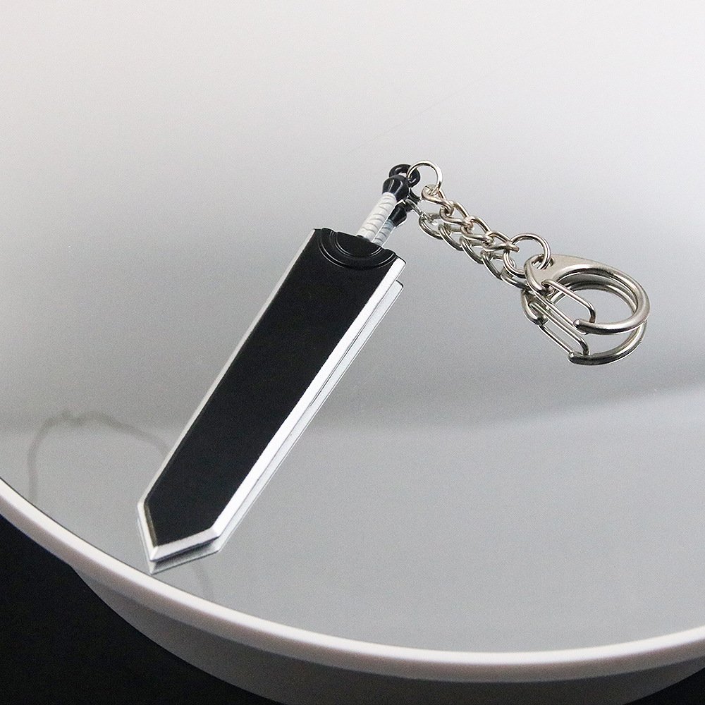 New Berserk Guts Sword Keychain Men Key Chain Keyring Metal Keychains for Car Anime Accessories Key Ring Pendant llaveros Styles