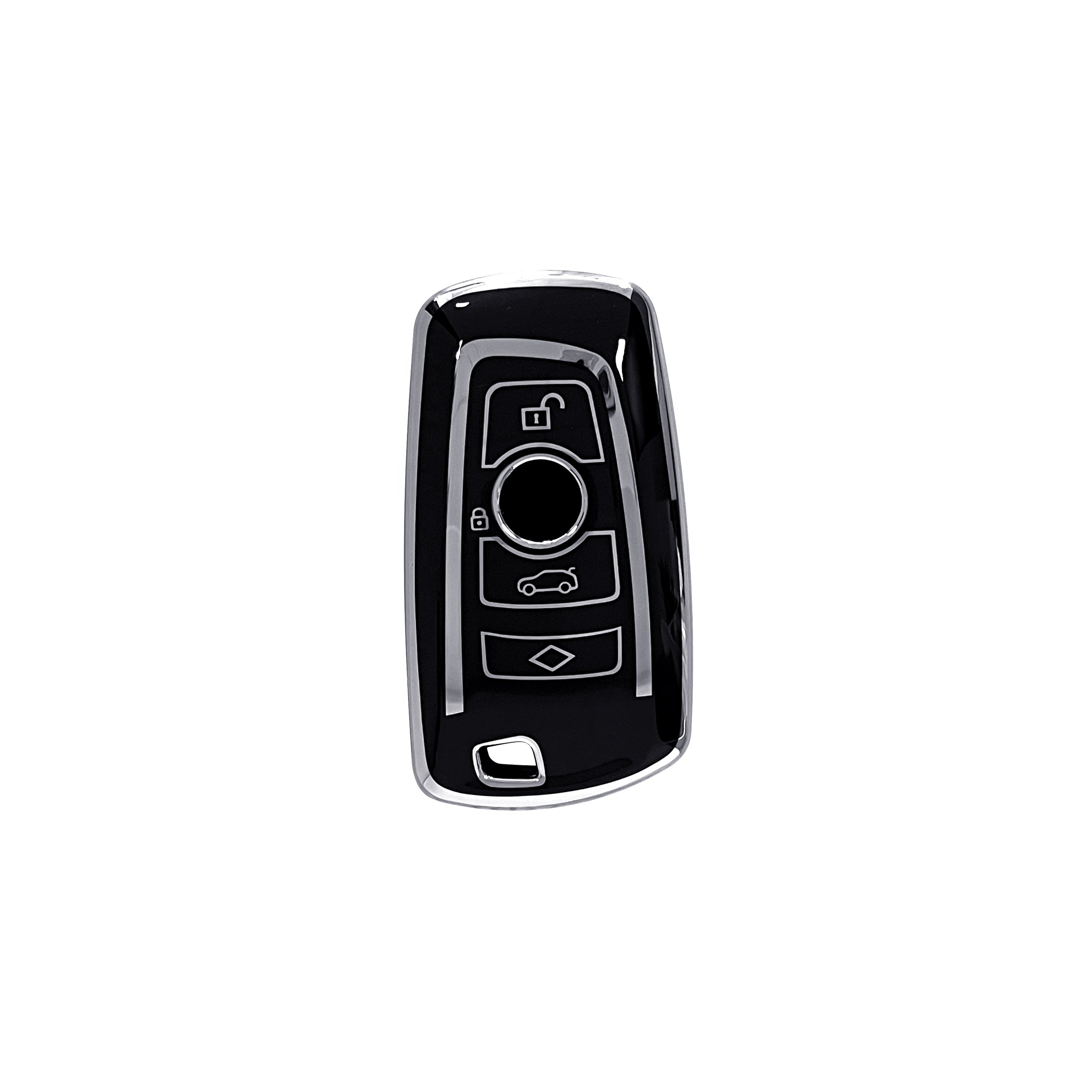 For BMW X3 530 Keychain Bmw X1 Competitive Price For Women Chrome Cover Shell For Bmw TPU Car Key Case