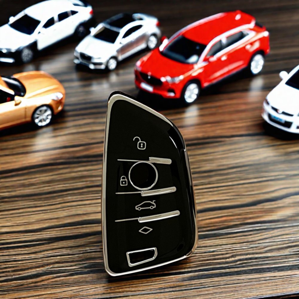 For BMW X3 530 Keychain Bmw X1 Competitive Price For Women Chrome Cover Shell For Bmw TPU Car Key Case