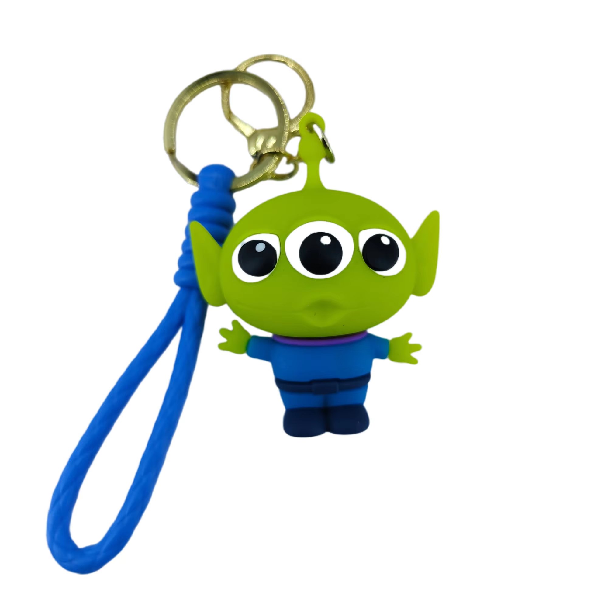 Custom 3D doll key chain Wholesale 3D Soft PVC Rubber Keychain Bag Pendant Car Keychain Accessories Keyring