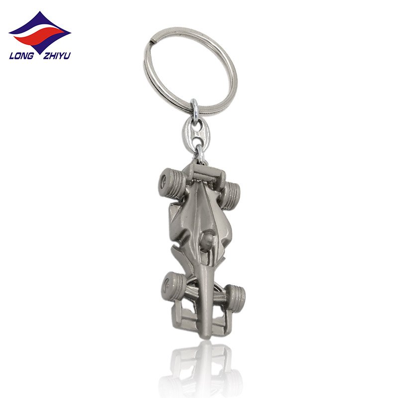 Longzhiyu 17 Years Maker Car Logo Keychain Custom Brand Metal Keyring 3D Full Metal Key Chain Souvenir Crafts Factory Wholesale