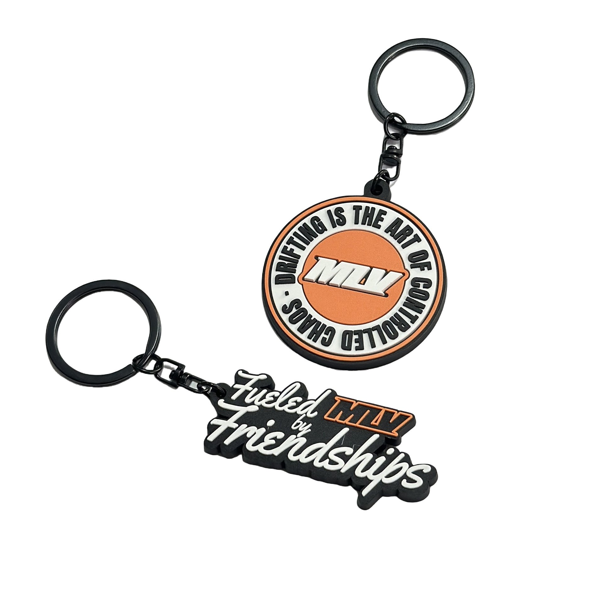 custom rubber keyring 2024 new design key rings cute car logo keychain PVC rubber silicone key chain
