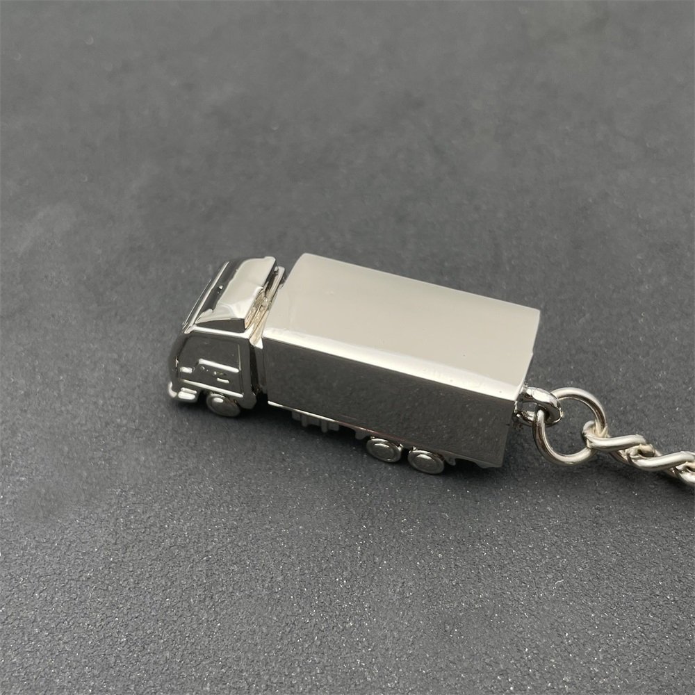 Wholesale Car Accessories promotional Custom Logo Blank Metal Mini 3D car Key Chain