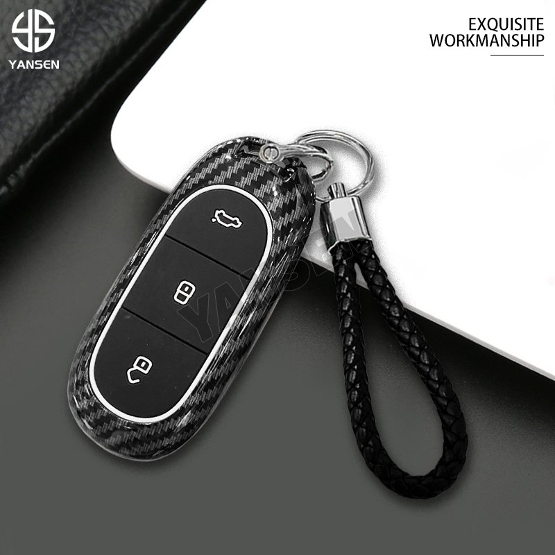 ABS Carbon fiber Remote Car Key For LiXiang L7 L8 L9 MAX LEADING IDEAL Li Auto 2023 2024