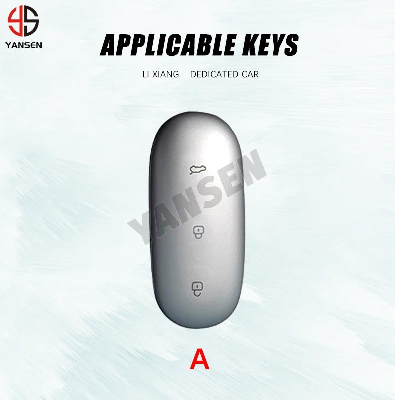 ABS Carbon fiber Remote Car Key For LiXiang L7 L8 L9 MAX LEADING IDEAL Li Auto 2023 2024
