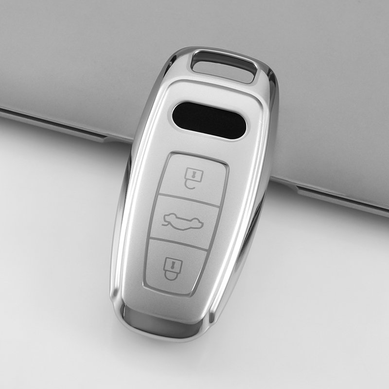 Quicksand TPU car key cover For Audi A1 A3 A4 Allroad A5 A6 Q3 Q5 Q7 R8 RS RS7 S3 S4 S7 SQ5 TT car accessories