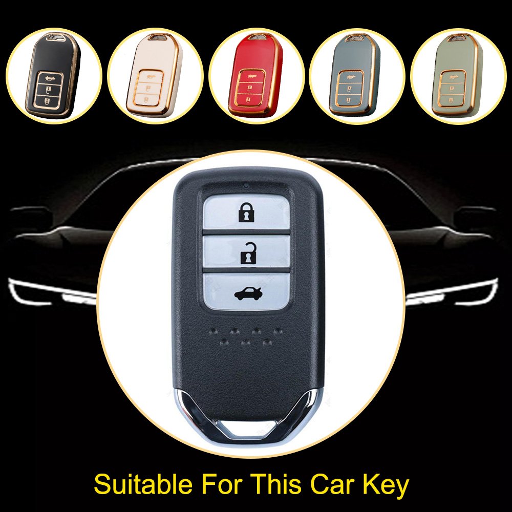 Innofit HOA1T1 Wholesale Low Price Stock Car Key Cover TPU For Honda Lingpai Jade Civic XRV URV Accord Alison Auto Accessories