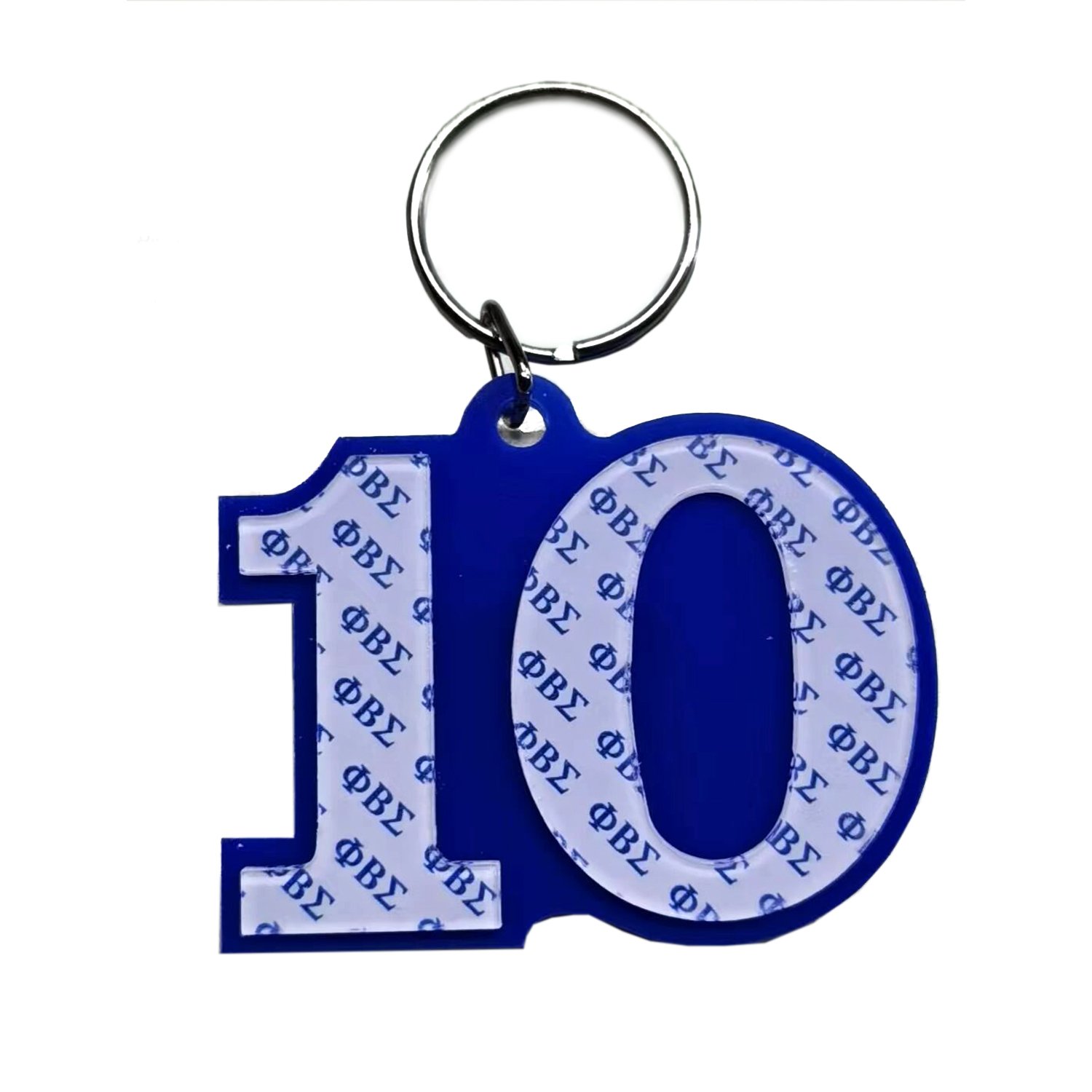 All Groups Custom Made Zeta Phi Beta Sorority Chapters Acrylic Keychain Greek Letters Plastic Keychain Motel Keychain
