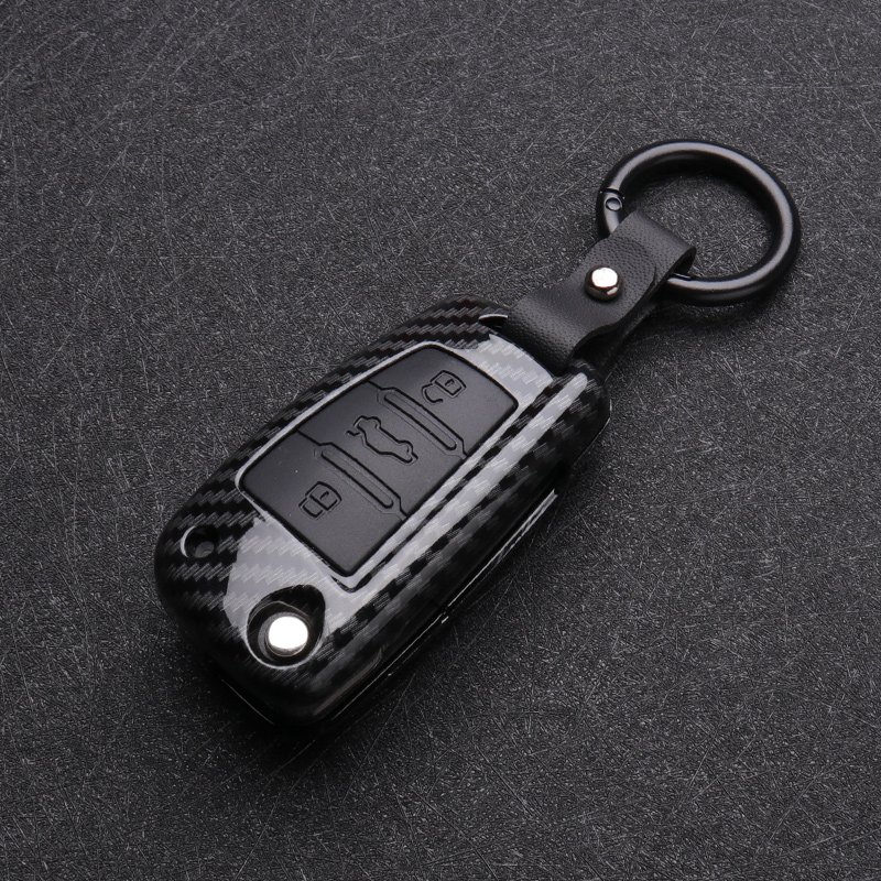Silicone Key Fob Cover Case Protected Skin Set For Audi A1 A2 A3 TT Q3 Q5 R8 S6 S7 SQ5 RS5 Flip Folding Remote Keyless