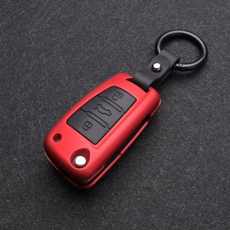 Silicone Key Fob Cover Case Protected Skin Set For Audi A1 A2 A3 TT Q3 Q5 R8 S6 S7 SQ5 RS5 Flip Folding Remote Keyless