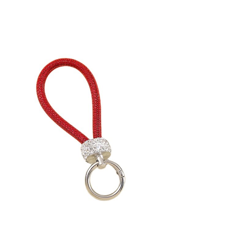 Rhinestone Lanyards for Keys Keychain Wallet Credit Card Holder Crystal Keychain Accessories Bling Wristlet Keychain for Women