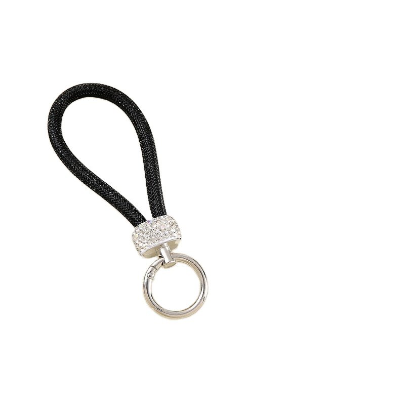 Rhinestone Lanyards for Keys Keychain Wallet Credit Card Holder Crystal Keychain Accessories Bling Wristlet Keychain for Women