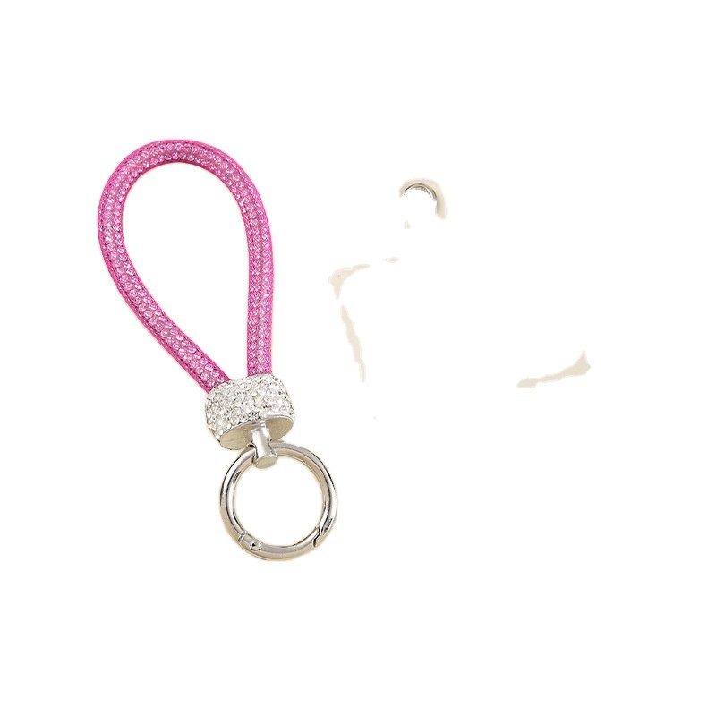 Rhinestone Lanyards for Keys Keychain Wallet Credit Card Holder Crystal Keychain Accessories Bling Wristlet Keychain for Women