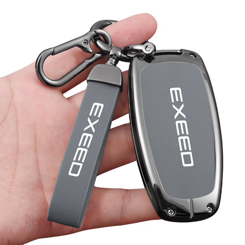 Suitable for Chery EXEED car key cover Xingtu Eta car accessories Zinc alloy automobile remote key cover