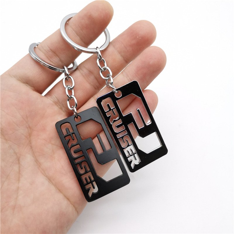 Wholesale Custom Car Metal Pendant Auto Accessories Key Ring Personality Creative Car Logo Car Metal Keychain