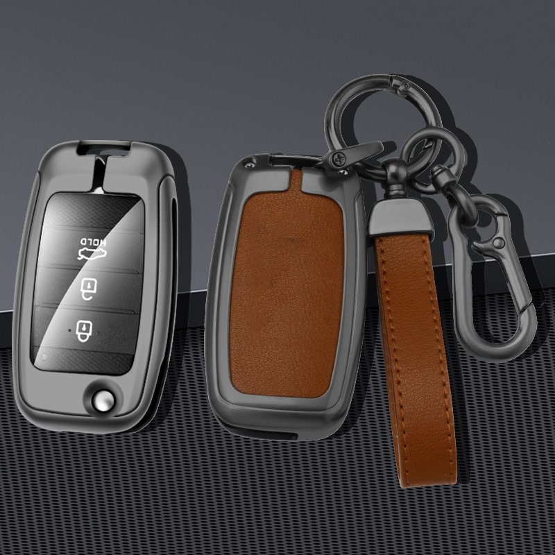 Zinc Alloy Car Key Case Cover For Kia K3 Key Protective Key Case