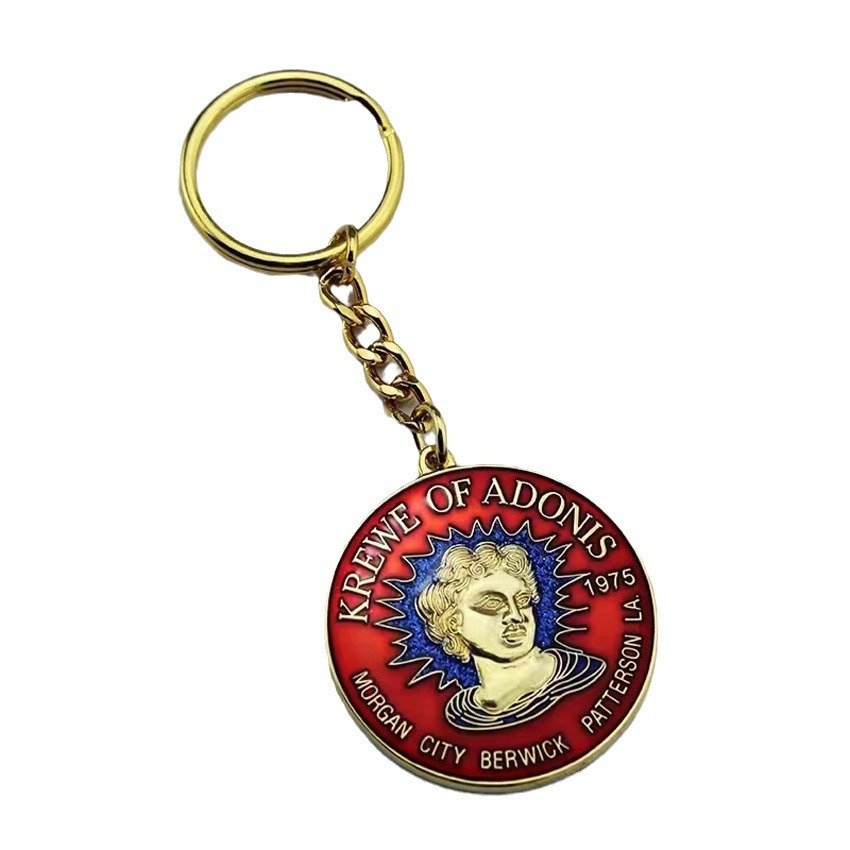 2024 Car Accessories Keyring custom your logo Custom Soft Hard Enamel Key Chain Keychain