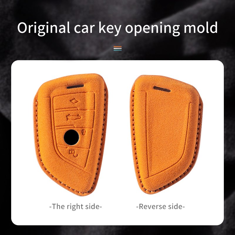 For BMWX1 X3 X4 X5 X6 X7 M3 M4 M5 Car Remote Control Key Cover Case Flip Leather Case Auto Accessories