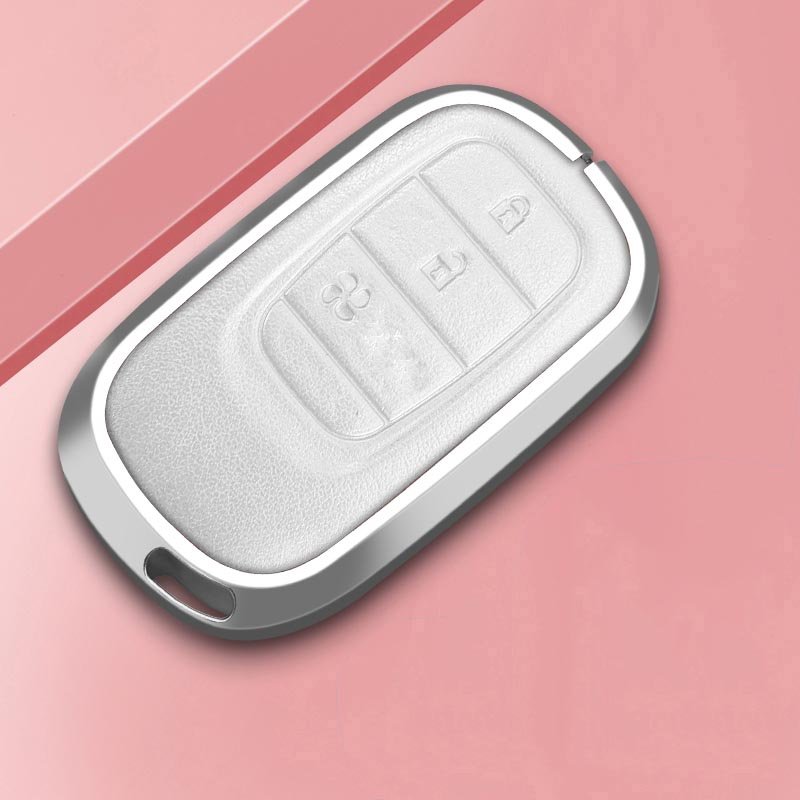 Auto part accessories luxury fashion aluminum car remote control car key holder case