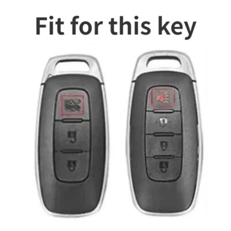 For Nissan X-trail T33 Kicks Qashqai J12 Juke Teana Altima Ariya Silicone Car Key Case Cover Keychain Shell Holder Accessories