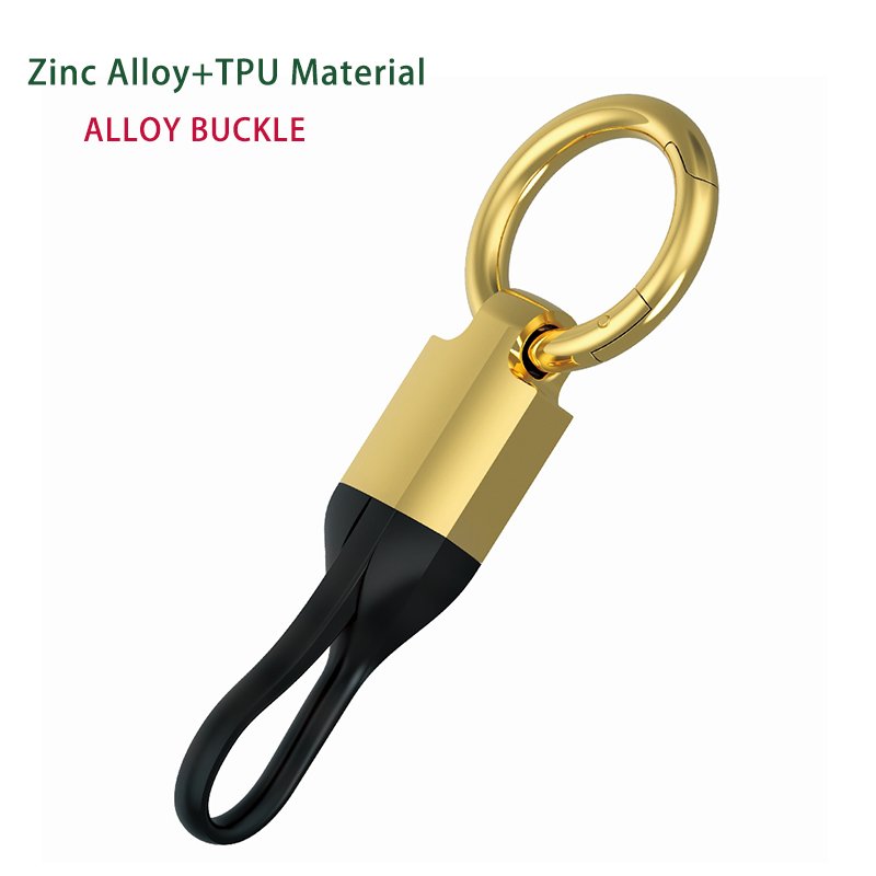 Auto Interior Accessories Custom Zinc Alloy + TPU Car Key Chain Key Ring Organizer Car Keychain Car Key Accessories