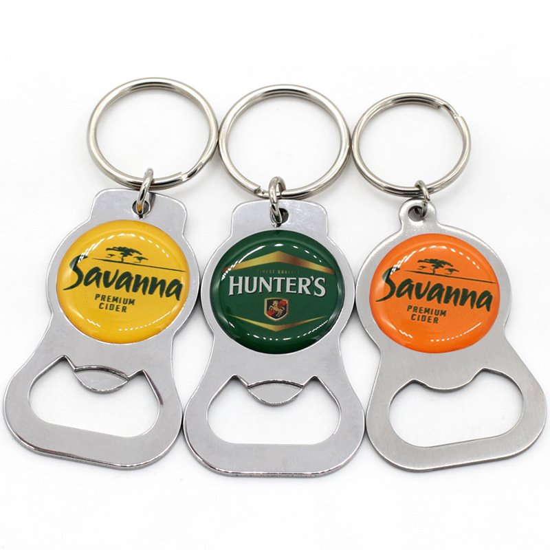 Key Rings Wholesale Engravable Bottle Opener Cute Keychain Decapsuleur Automotive Custom Enamel Metal Keychains
