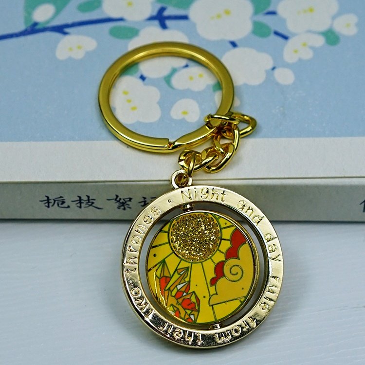 Custom Brand Logo Keychain Tag Key Holder Car Real Estate Cute Animal Chain Ring Stainless Steel Metal Keychains