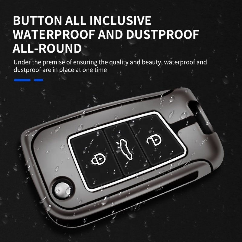 New Design TPU Car Remote Key Case Cover for VW Volkswagen Golf 7 MK7 Tiguan MK2 For Seat Ateca Leon FR 2 Ibiza Auto Accessory